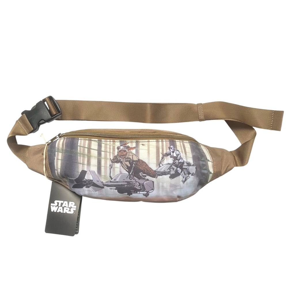 NWT STAR WARS RETURN OF THE JEDI 40TH ANNIVERSARY EWOK SPEEDER FANNY PACK